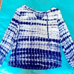 Bohemian Tie-Dye Blouse